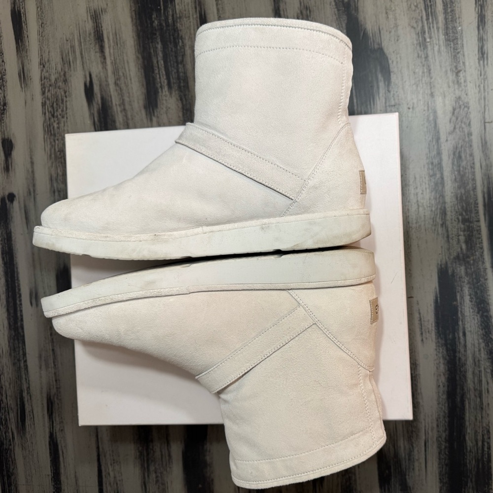 UGG Women's Karisa Everlasting Swarovski Glitter Charm Boots In White Size 10 - Picture 11 of 16
